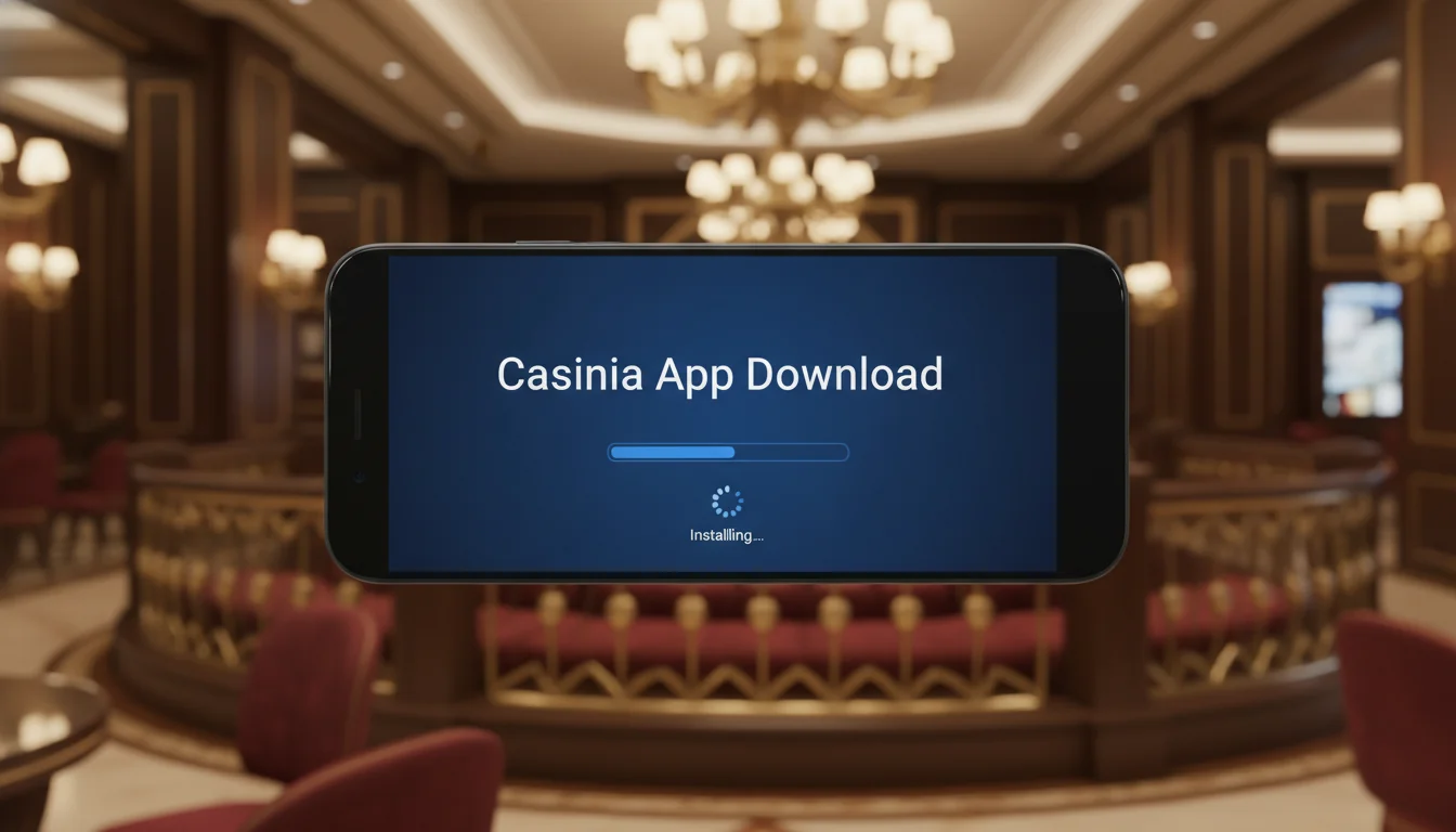 Schermata interfaccia Casinia Casino su dispositivi diversi